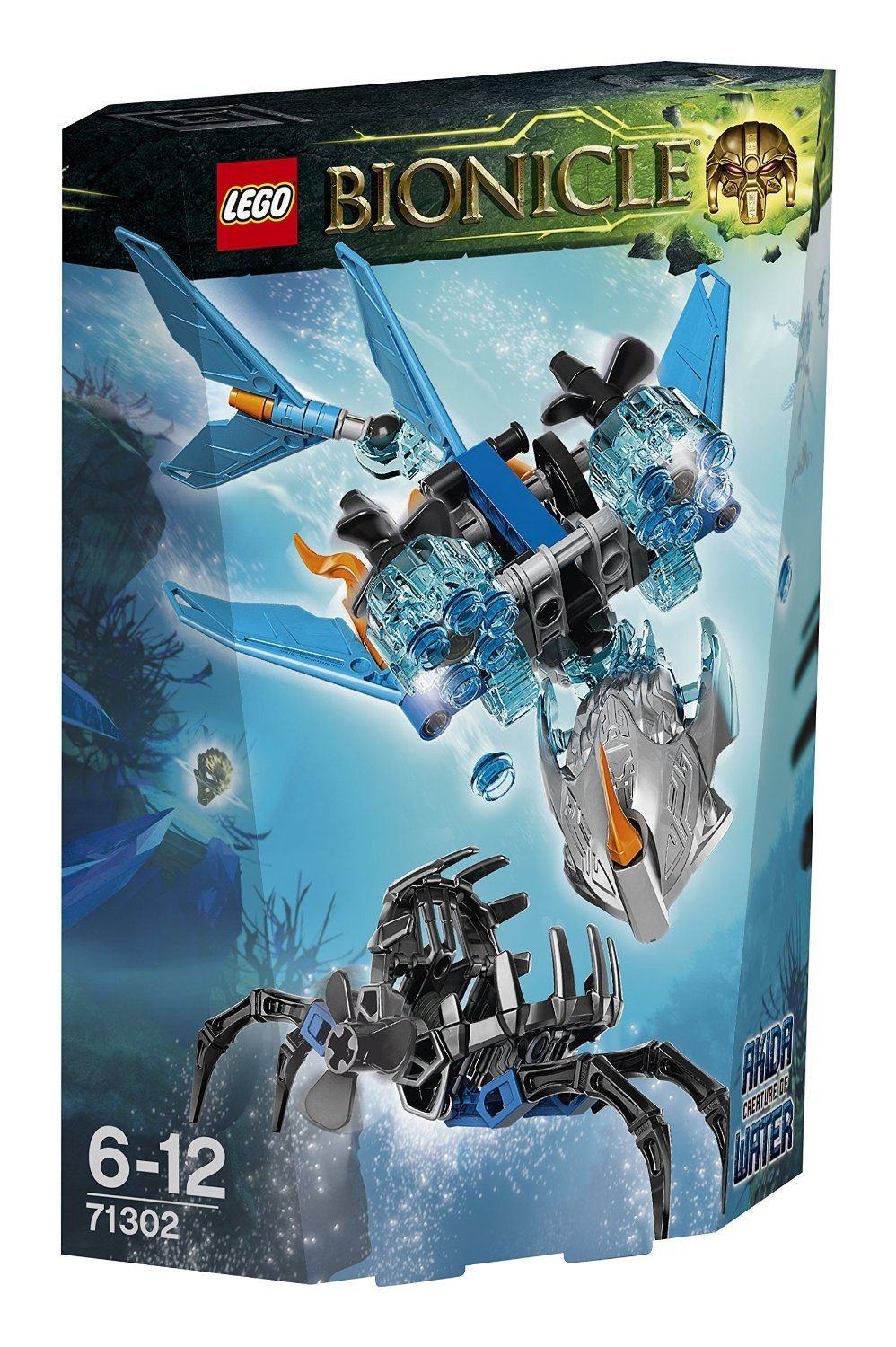 Lego Akida Creature Of Water Mixed