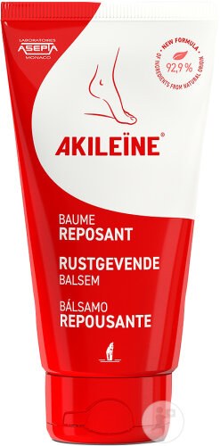 Akileïne Relaxing Foot Balm Swollen And Heated Feet Tube 75ml