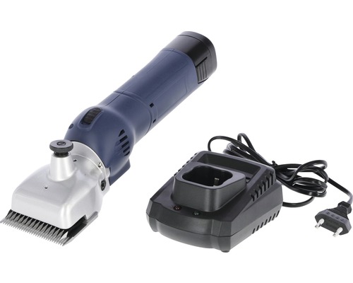 Cordless clipper FarmClipper Akku2 for horses incl. 2 batteries, blade set 31/15 teeth