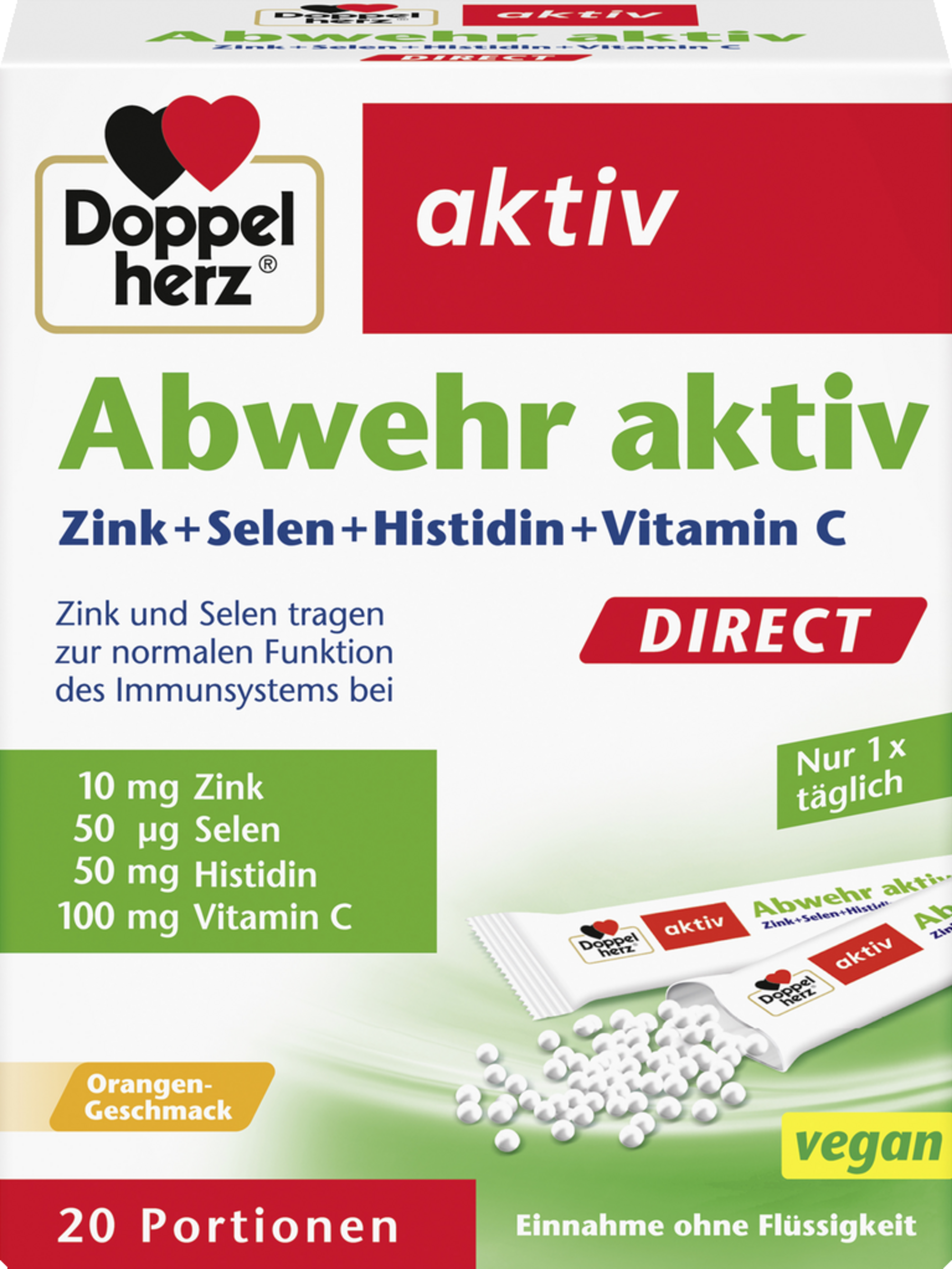 active Defense active Zinc + Selenium + Histidine + Vitamin C