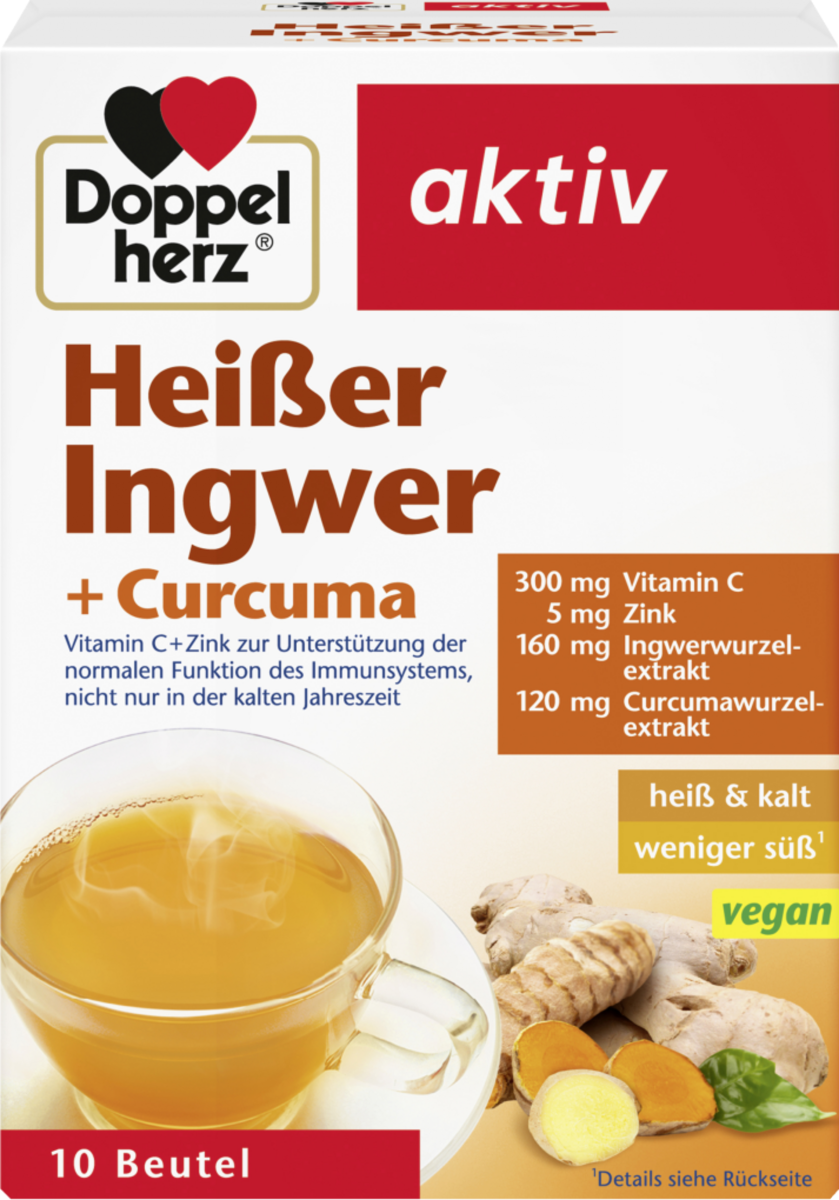 active hot ginger + curcuma granules