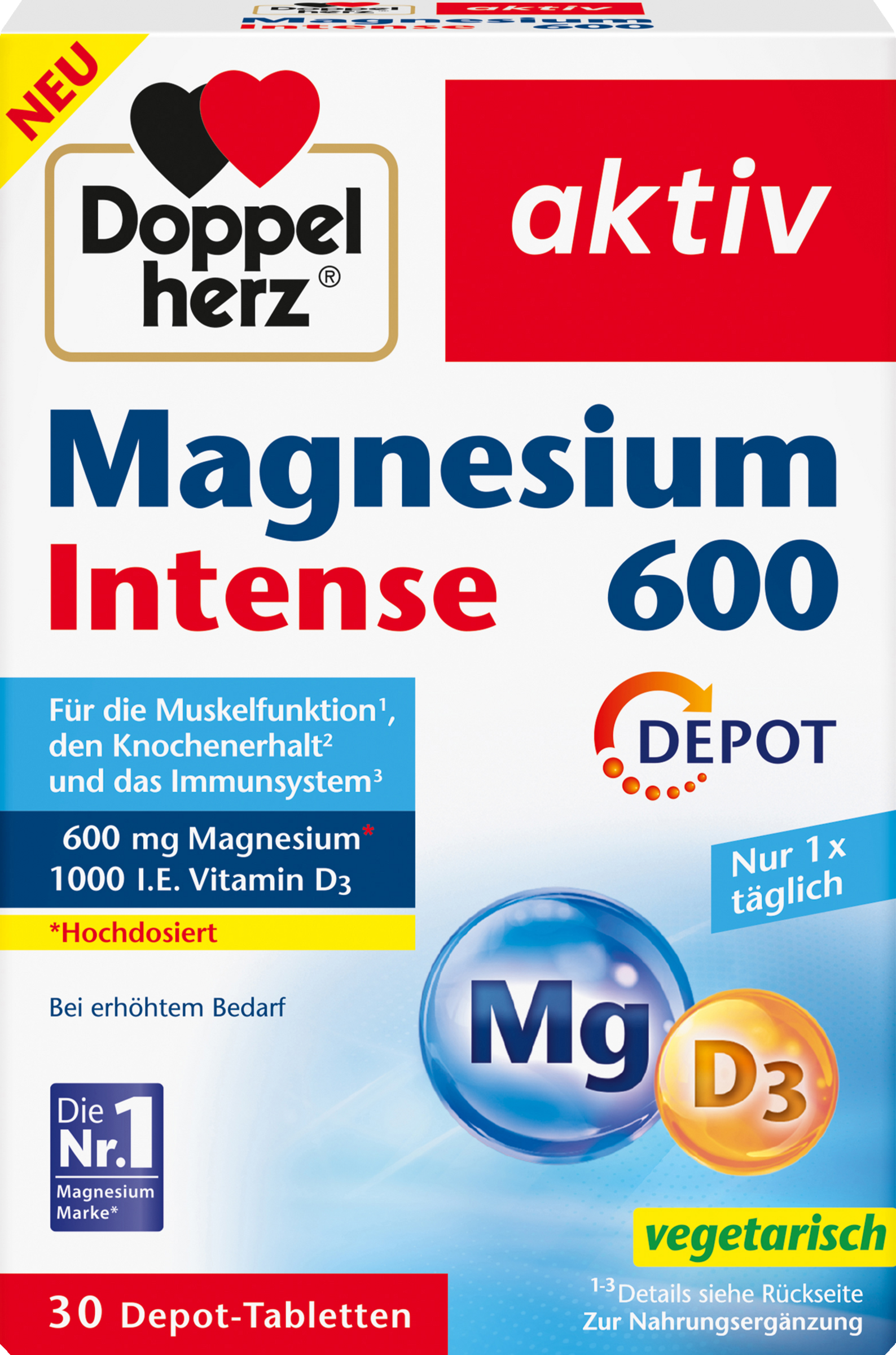 active Magnesium 600 Intense Depot