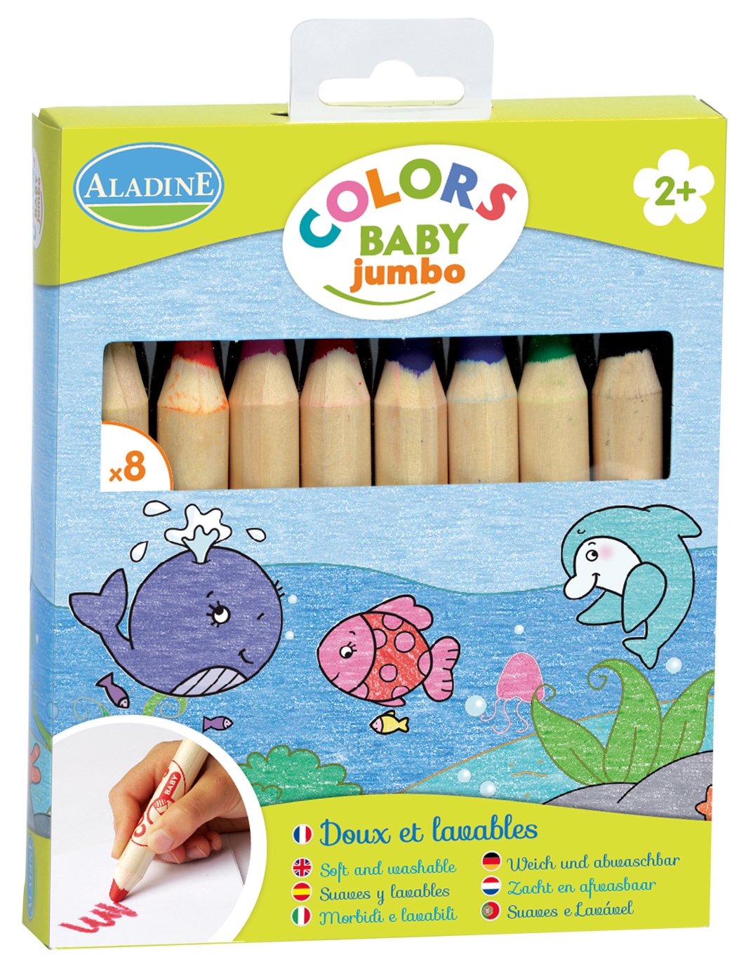 Sentosphere Aladine Jumbo Crayons