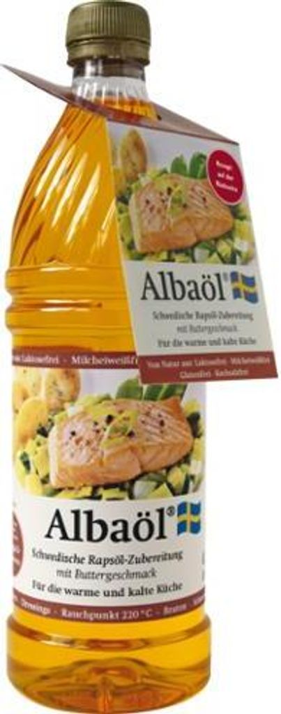 Albaöl Swedish Rapeseed Oil 750ml (1 pack)