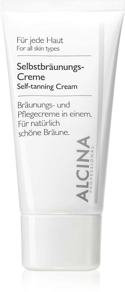 Alcina For All Skin Types Face Self Tanning Cream