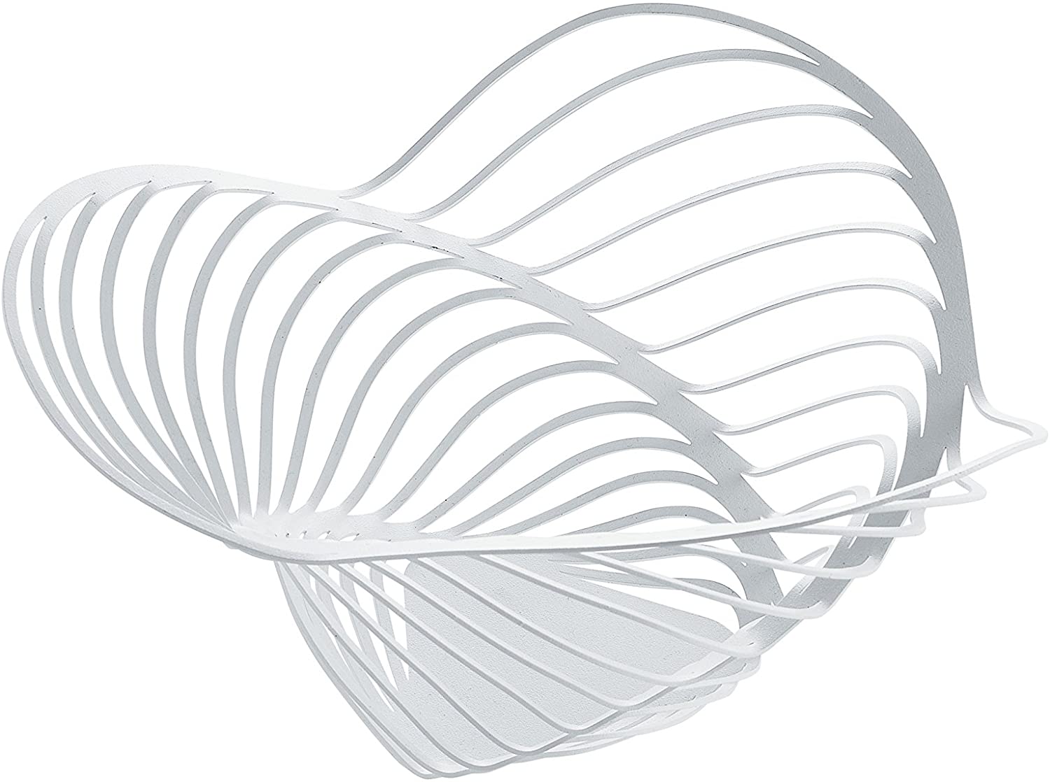 Alessi 12 x 26 cm Trinity Citrus Basket, White