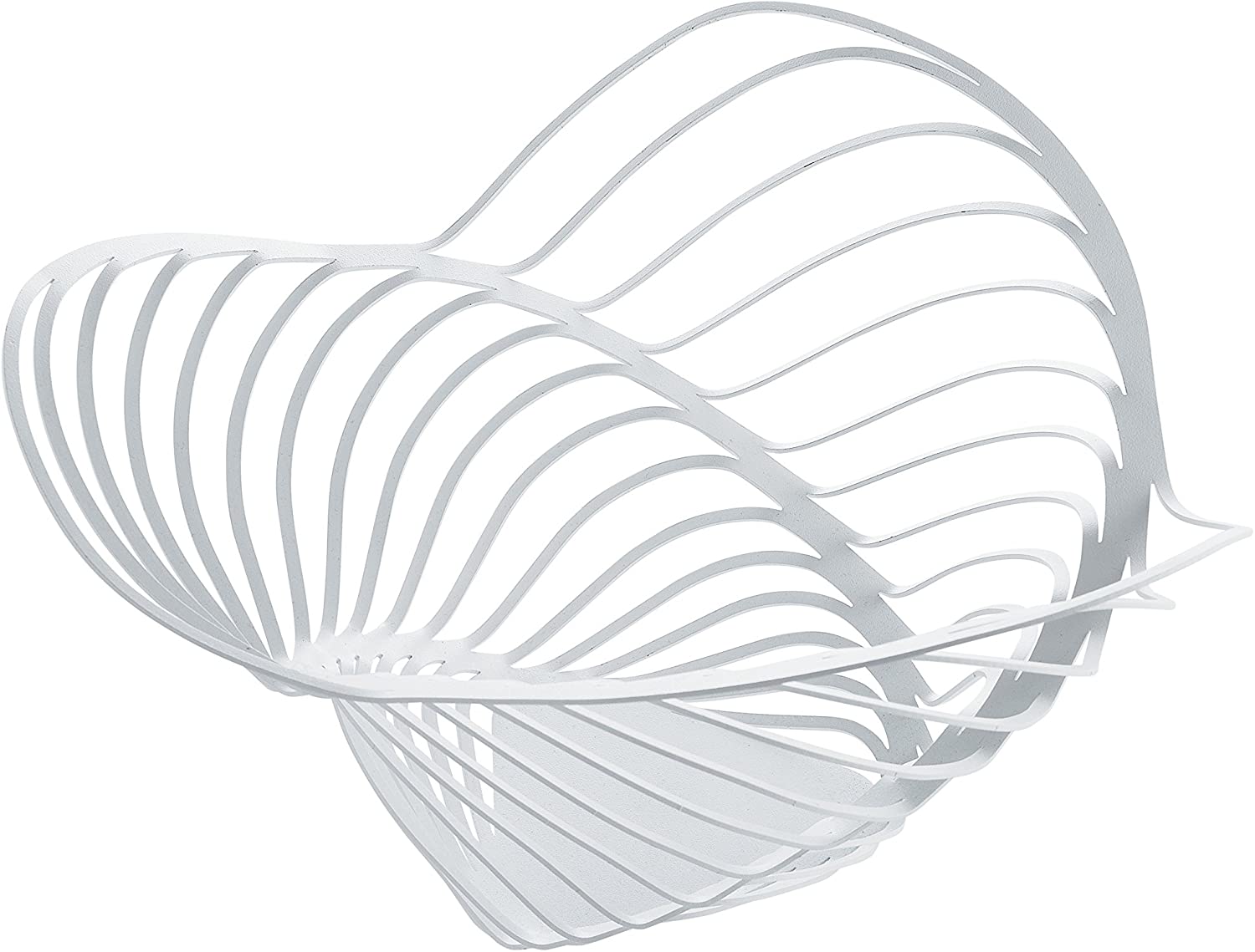 Alessi 16.50 x 33 cm Trinity Citrus Basket, White