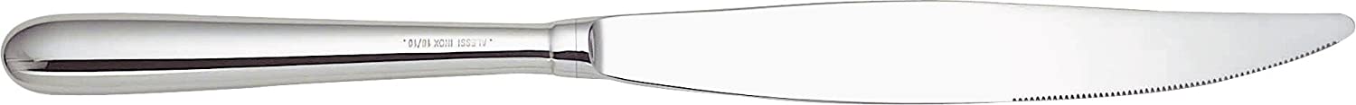 Alessi Caccia Table Knife (LCD01/3 M Mono Set Of 6, Polished Stainless Steel