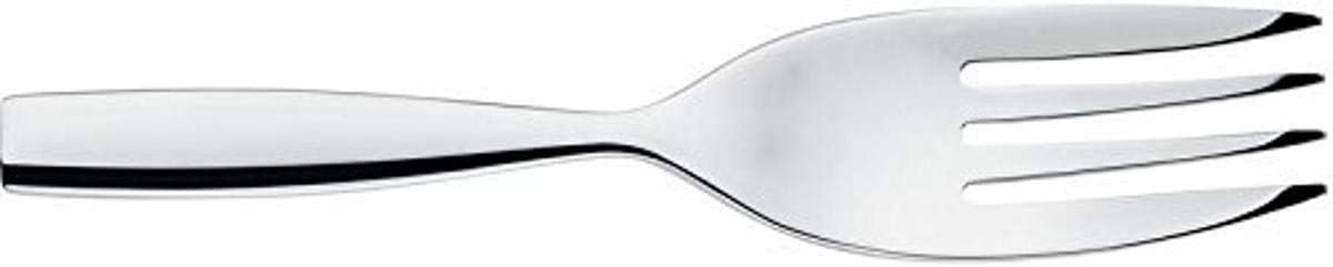 Alessi Dressed Serving Fork with Relief Decoration