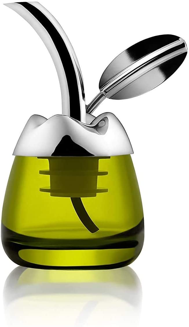 Alessi Fior D\'Olio Olive Oil Taster, Green