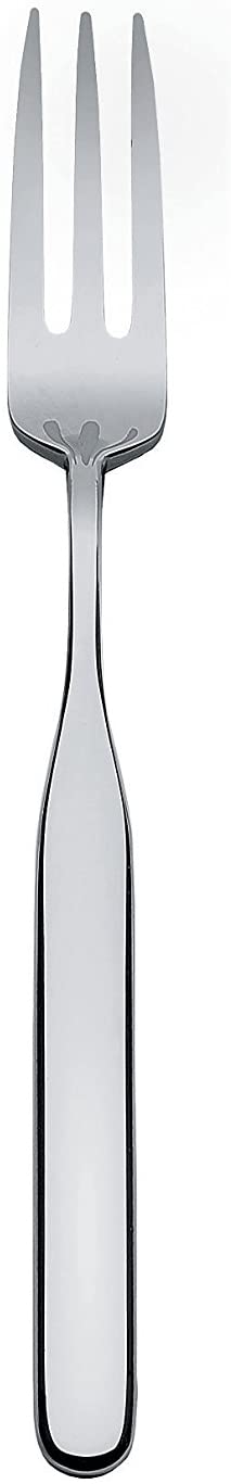 \'Alessi IS02/17 Collo Alto, 6 Fish Forks 18/10 POLISHED STAINLESS STEEL 19 x 2 x 4 cm silver