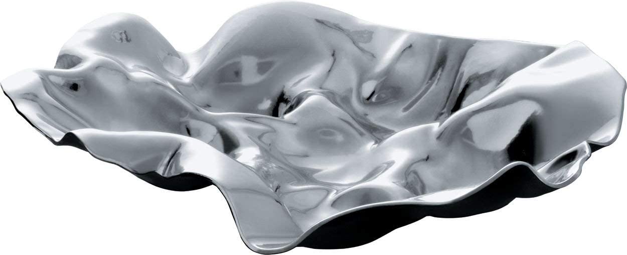 Alessi Lluïsa Snail Dish in 18/10 Stainless Steel Mirror Polished