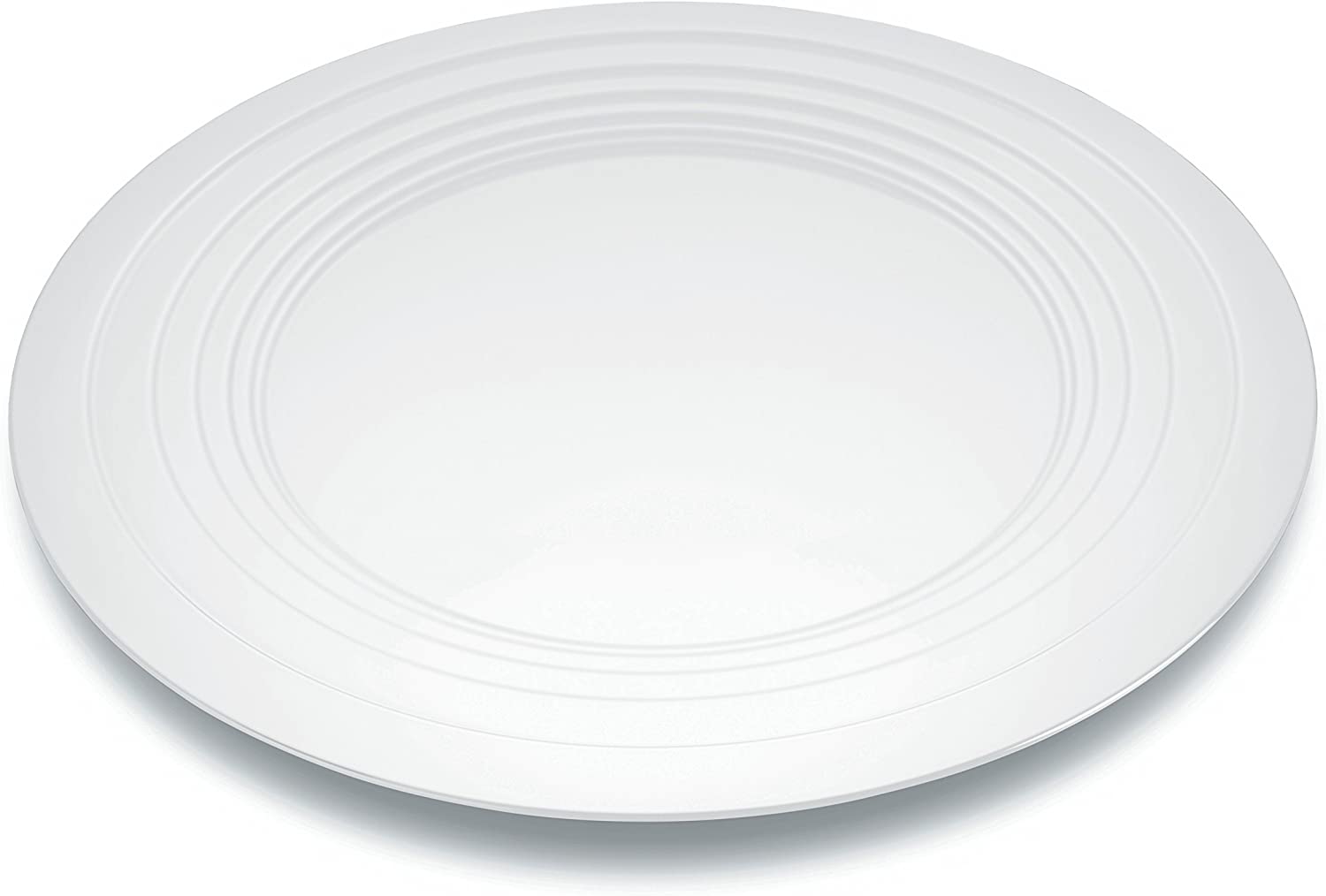 Alessi MDL03 W Table, Tray, Stainless Steel, Silver