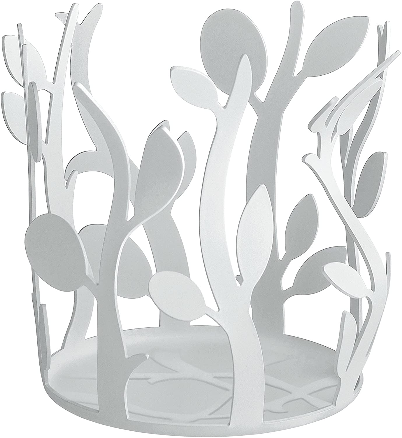Alessi MSA33 W Oil Bottle Holder Steel with Epoxy White Coloured Resin