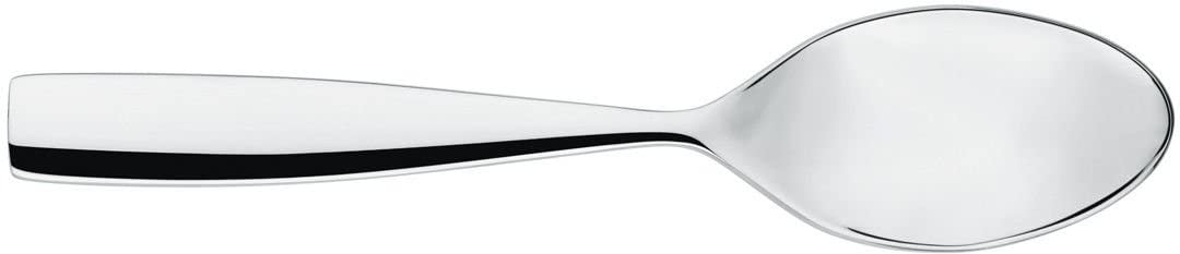 Alessi MW03/1 Dressed Table Spoon – 18/10 Stainless Steel Polished to a High Shine with Relief Decoration, 6 Units