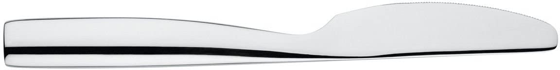 Alessi Dressed Table Knife, Steel, Silver, 3 x 26 x 5 cm, 6 Units