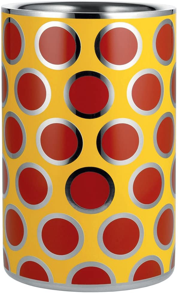 Alessi MW57 Circus Bottle Holder Heat Insulation Stainless Steel 18/10, Multi-Colour