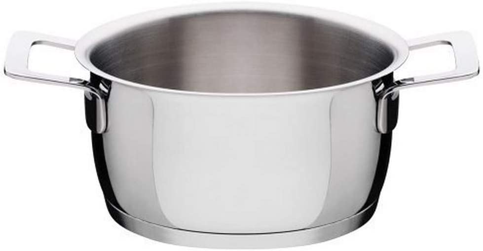 Alessi Pots & Pans Saucepan 16 cm Shiny Jasper Morrison – AJM101/16