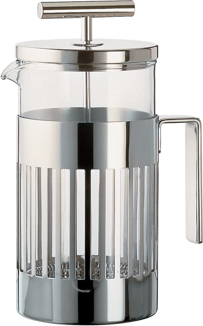 Alessi Press Filter Coffee Maker, 3 Cups, (9094/3)