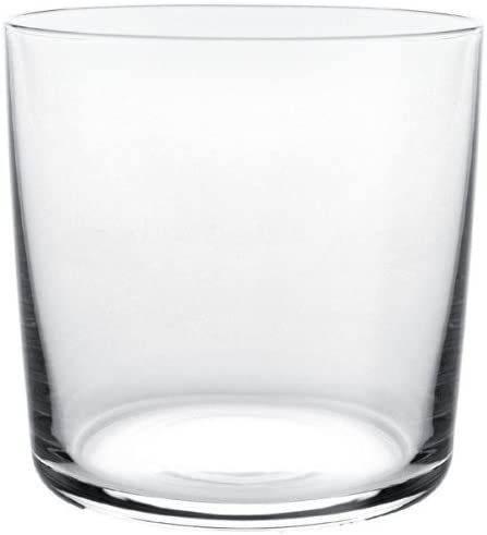 Alessi Set of 4 Glass Water Glass Crystal Family 0,32 Litres