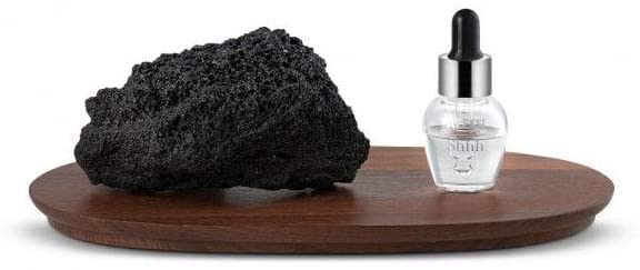 Alessi Shhh, Lava Stone, Diffuser Black L x W x H 23X15X9 CM