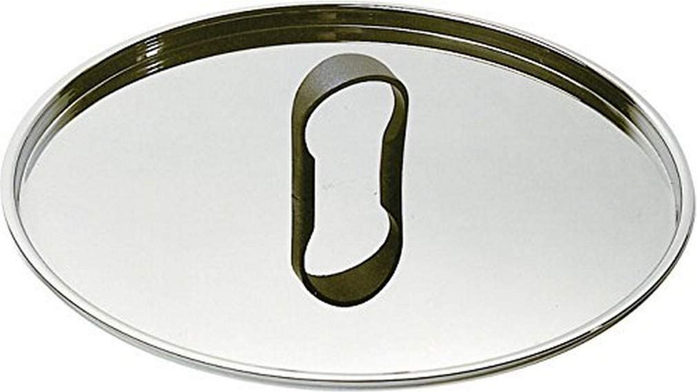 Alessi Stainless Steel Lid, Silver, 16 x 16 x 4 cm