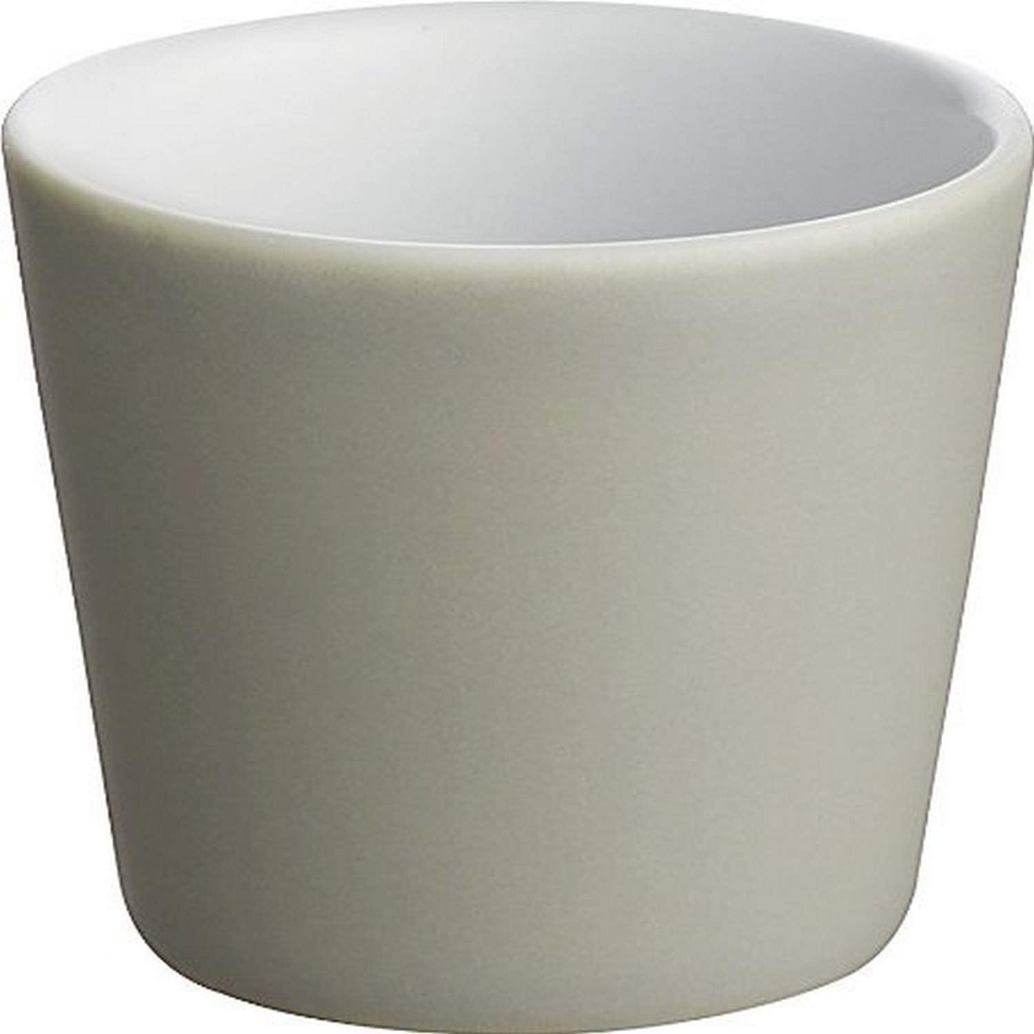 \'Alessi \"Tonal Set of 4 Mocha Cup, Light Grey