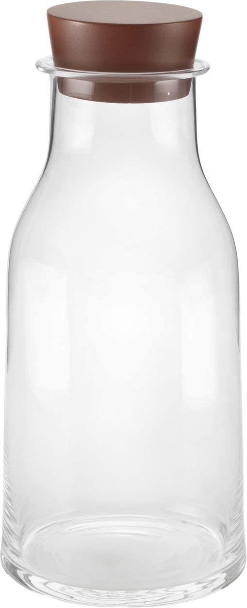 Alessi Tonale Crystalline Glass Carafe with Silicone Stopper