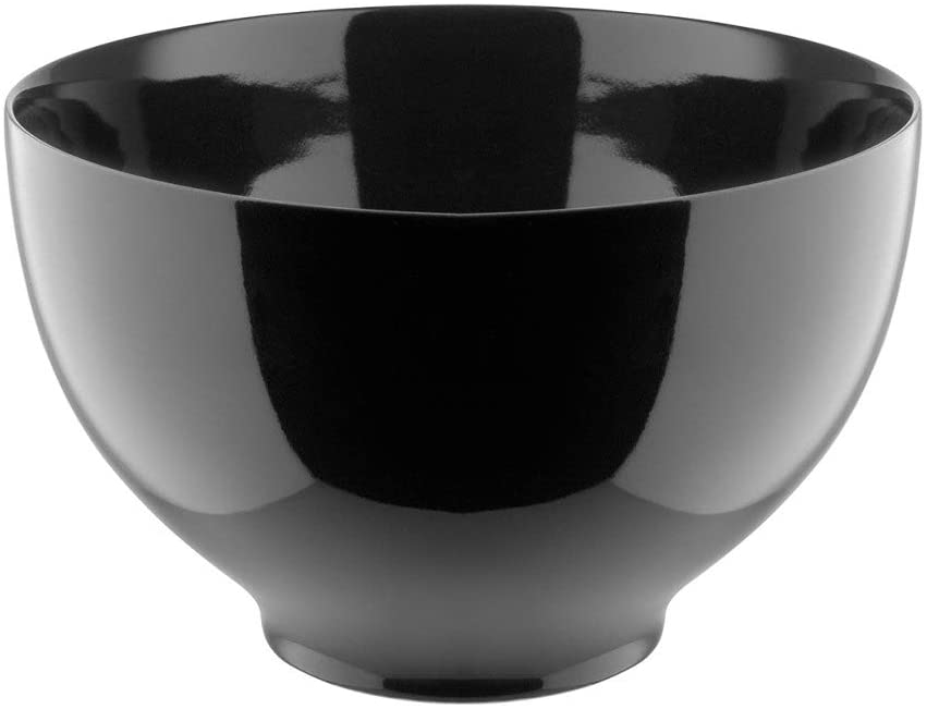 Alessi Tonale DC03/3 B Plate Large Stoneware Black