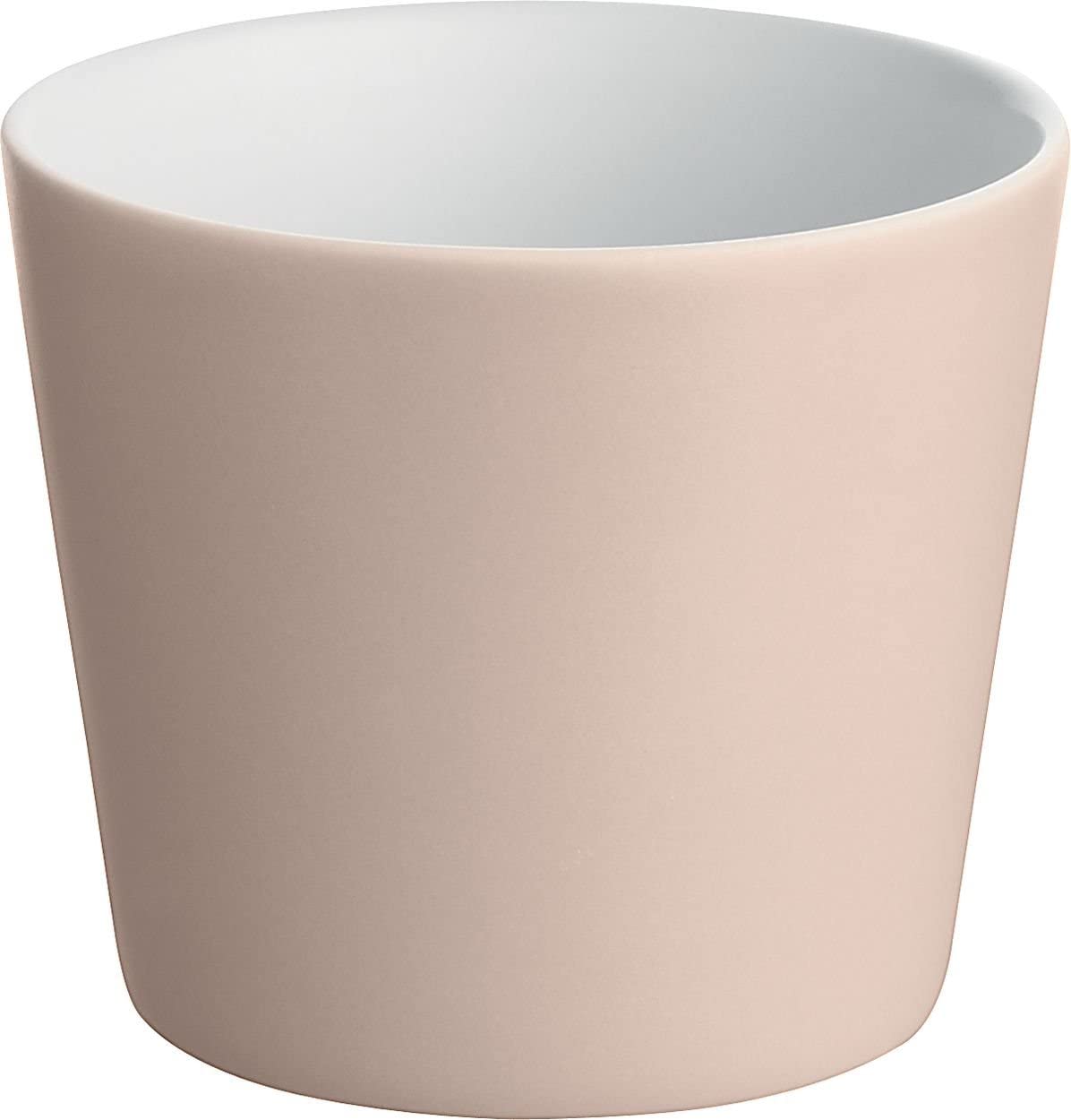 Alessi Tonale Stoneware Beaker, Light Earth - Set of 4