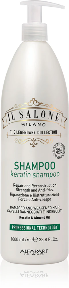 Alfaparf Milano Il Salone Milano Keratin Renewing Shampoo for Damaged Hair