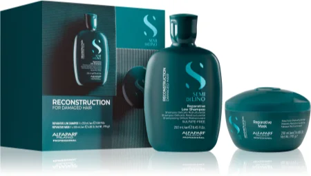 Alfaparf Milano Semi di Lino Reconstruction Gift Set (for damaged hair)