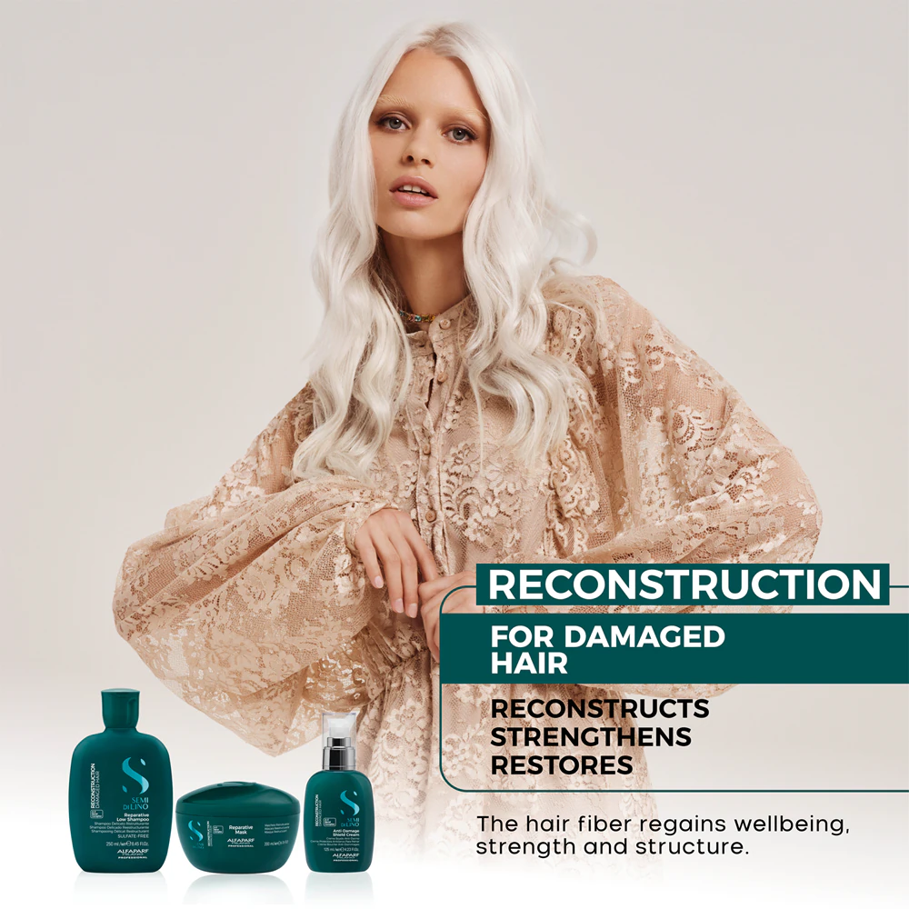 Alfaparf Milano Semi di Lino Reconstruction Reparative Light Mask Regenerating mask for damaged hair
