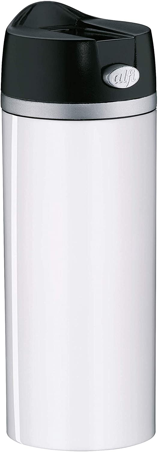 alfi isoMug Perfect 5817211035 Insulated Drinks Mug Stainless Steel / Dishwasher-Safe 0.35 L White