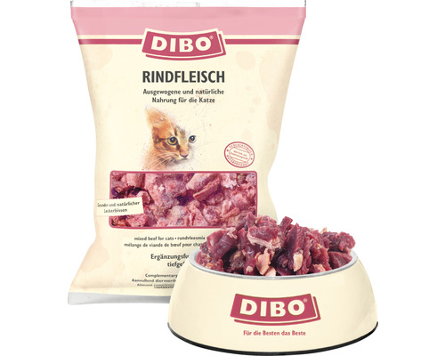 Complete feed DIBO® Cat 500 g frozen