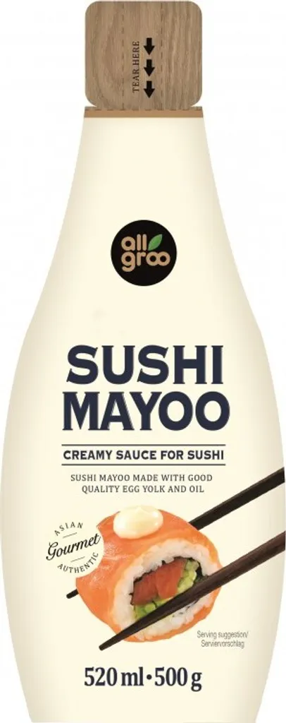 ALLGROO Sushi Mayoo / Cremige Sauce für Sushi 520ml / 500g