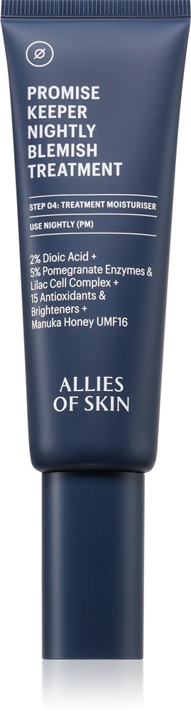 Allies of Skin Promise Keeper Nightly Blemish Treatment Night care for blemished skin