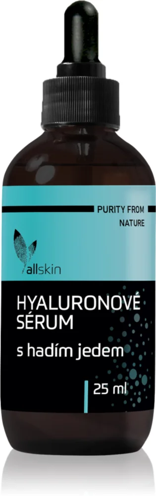 Allnature Allskin Hyaluronic serum with snake venom Hyaluronic serum against wrinkles