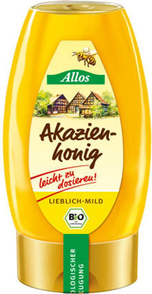 Allos Akazienhonig im Spender -- 250g