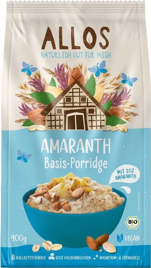 Allos Amaranth Basis-Porridge -- 400g