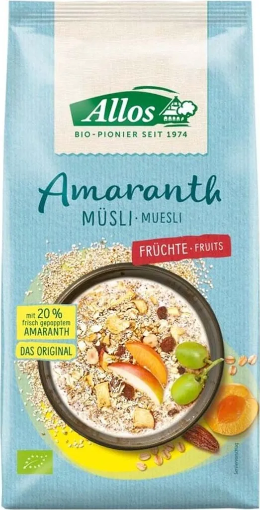 Allos Amaranth Früchte-Müsli -- 1,5kg