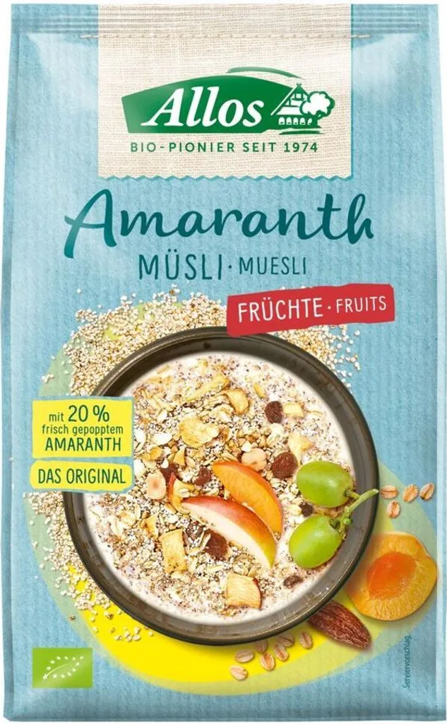 Allos Amaranth Früchte-Müsli -- 375g