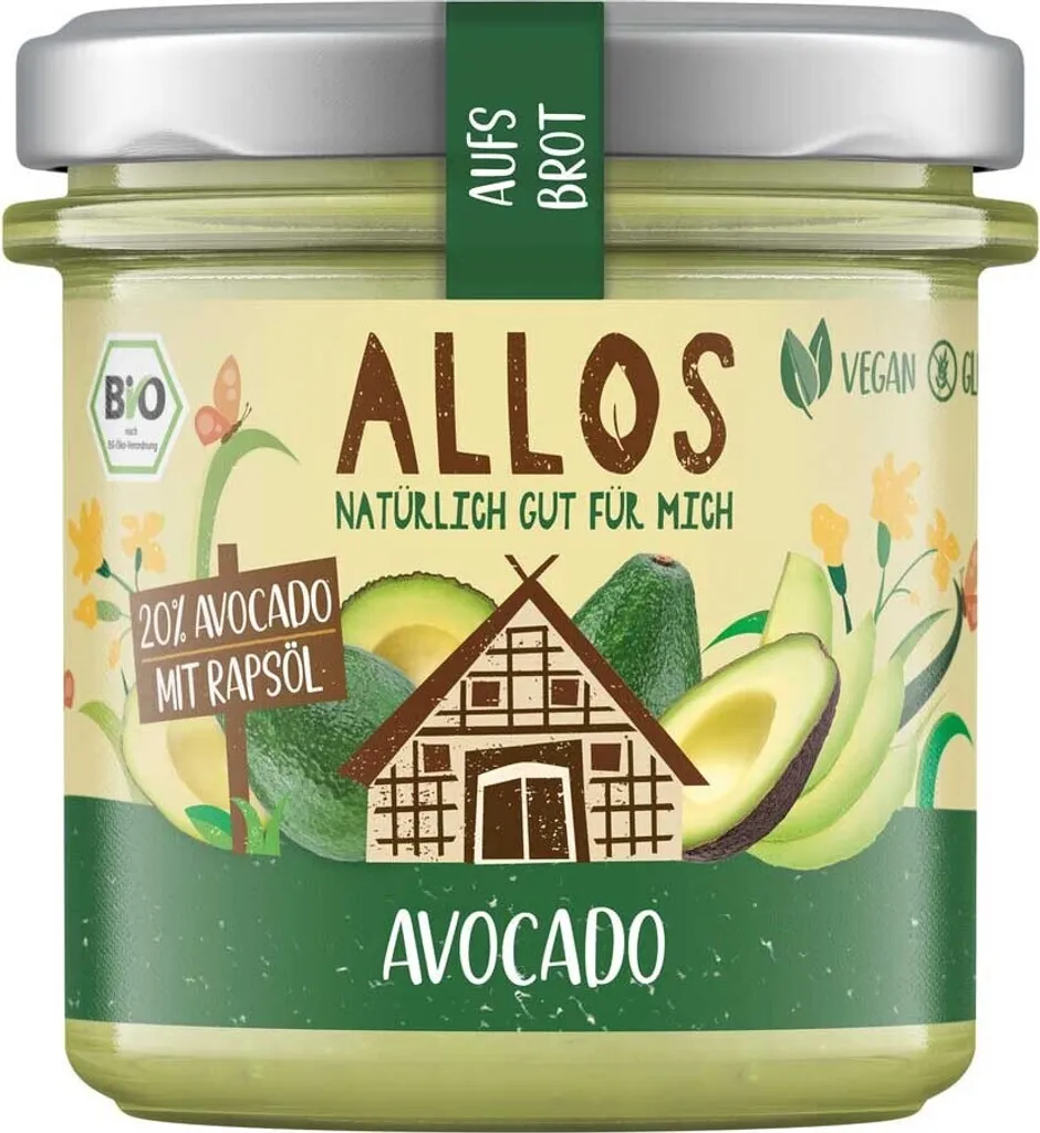 Allos - aufs Brot Avocado - 140g