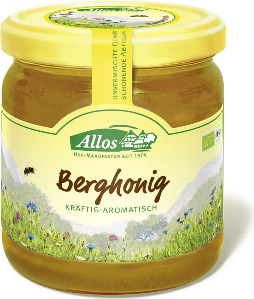 Allos Berghonig kräftig aromatisch,500g