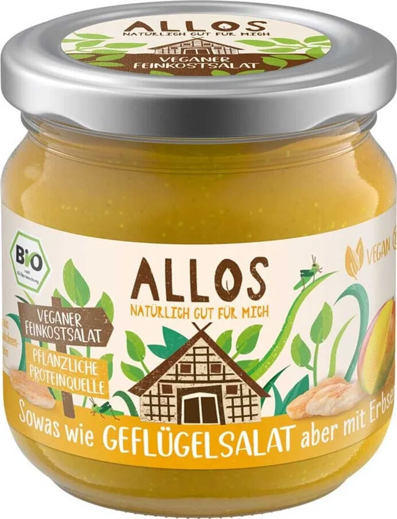 Allos Feinkostsalat wie Geflügelsalat -- 165g