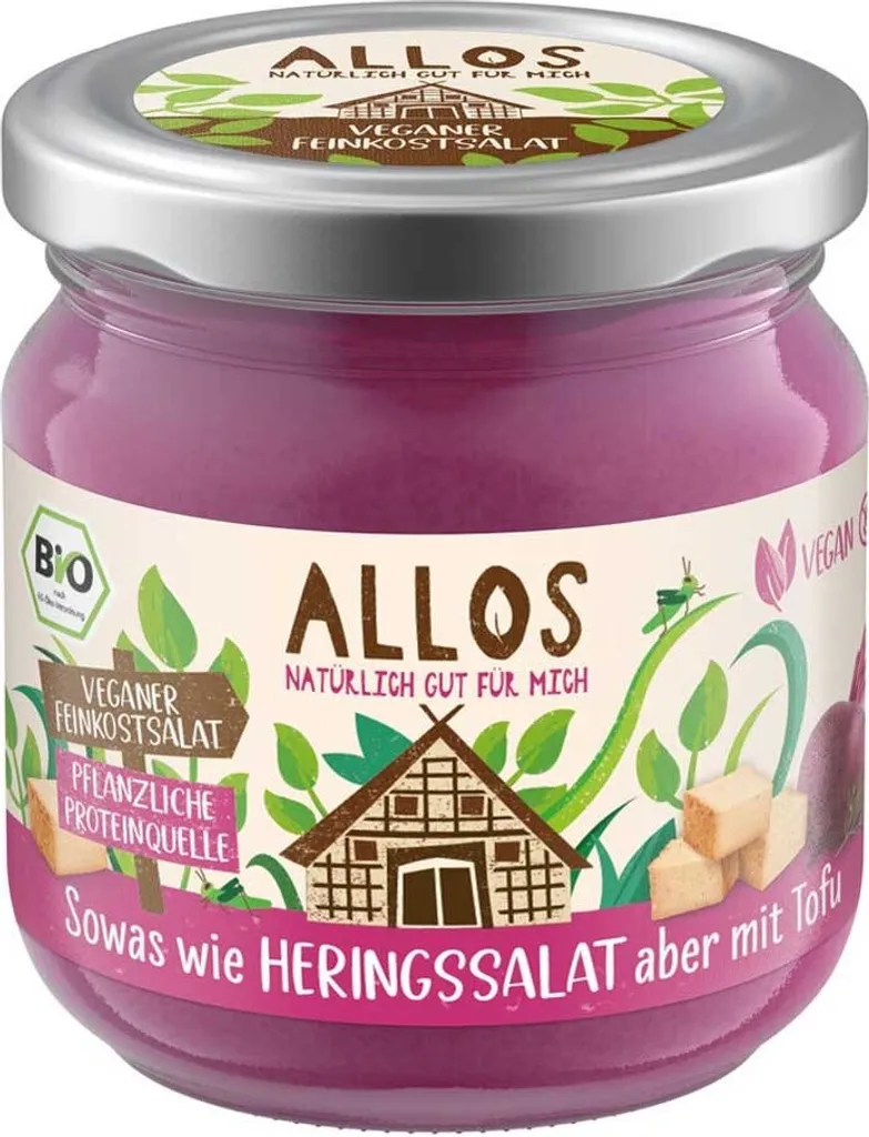 Allos Feinkostsalat wie Heringssalat -- 165g