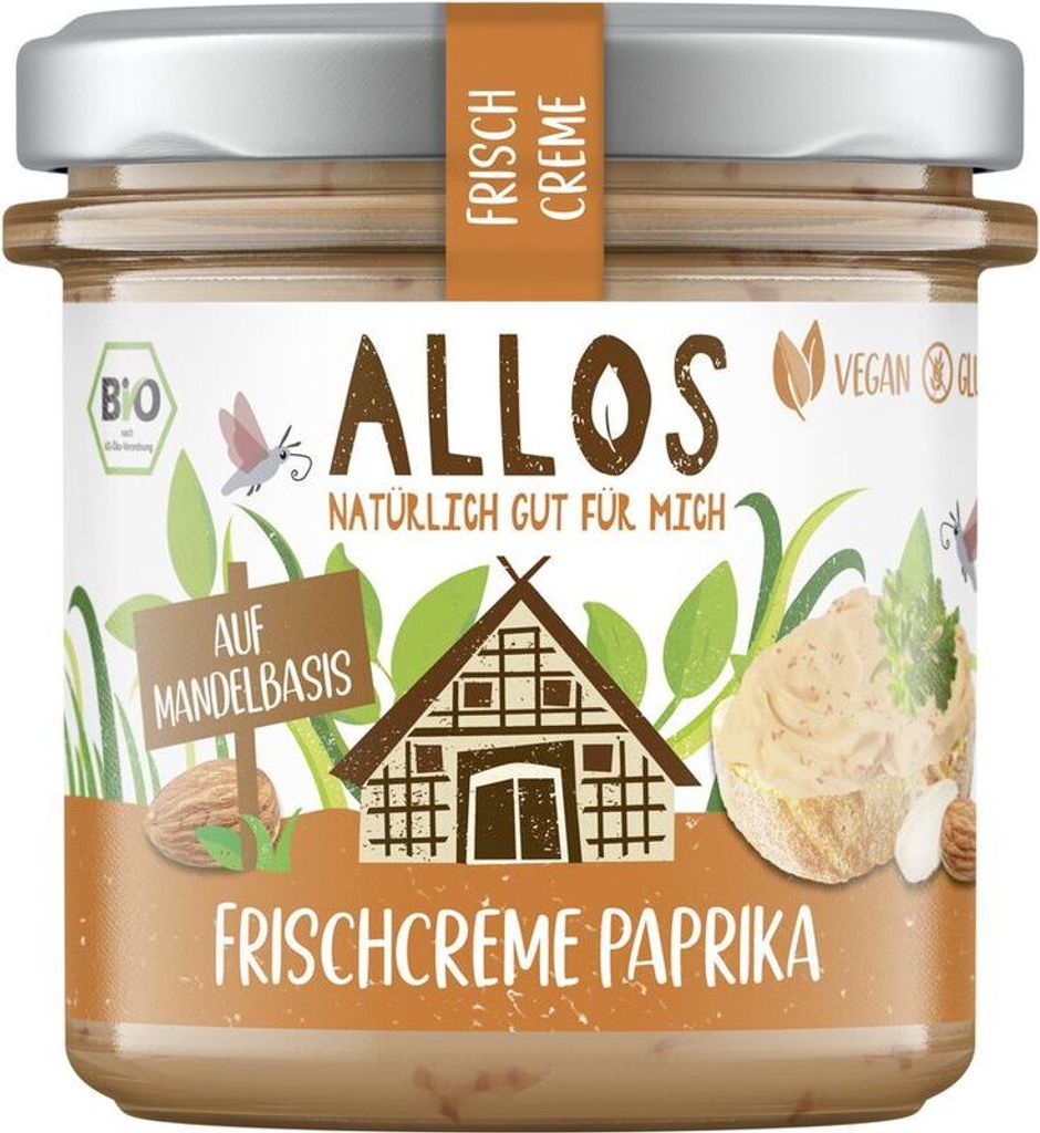 Allos Frischcreme Paprika -- 135g