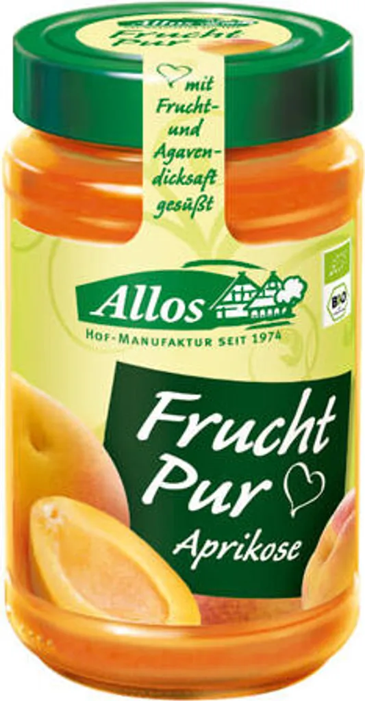Allos Frucht Pur 75% Aprikose -- 250g