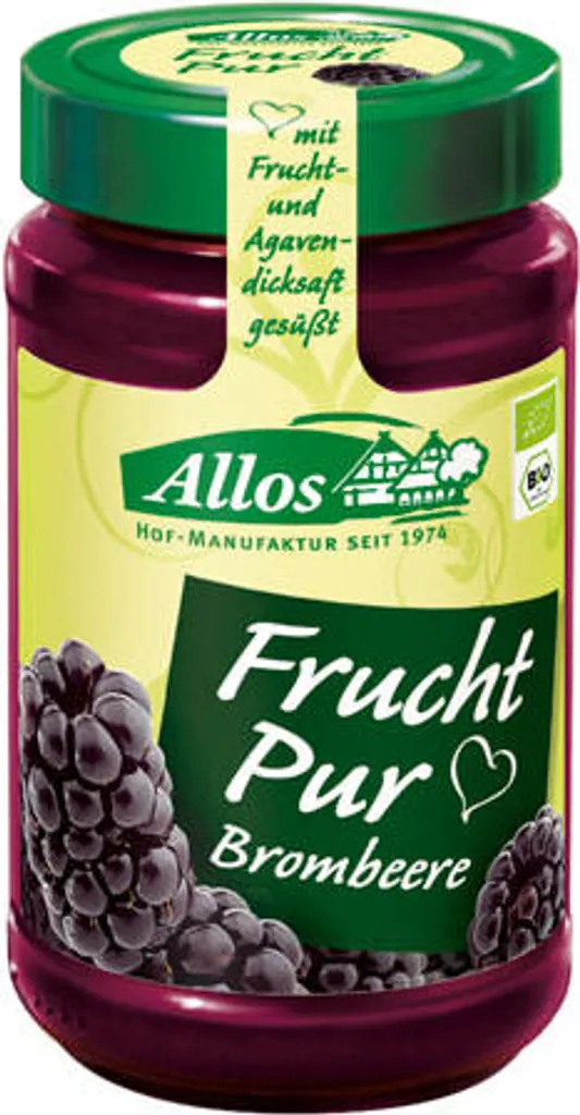 Allos Frucht Pur 75% Brombeere -- 250g