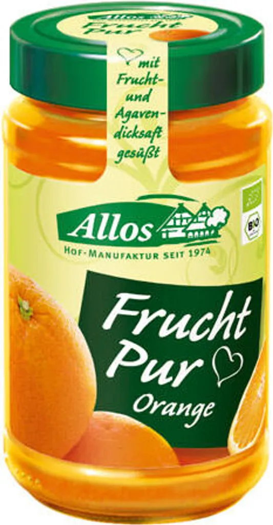 Allos Frucht Pur 75% Orange -- 250g